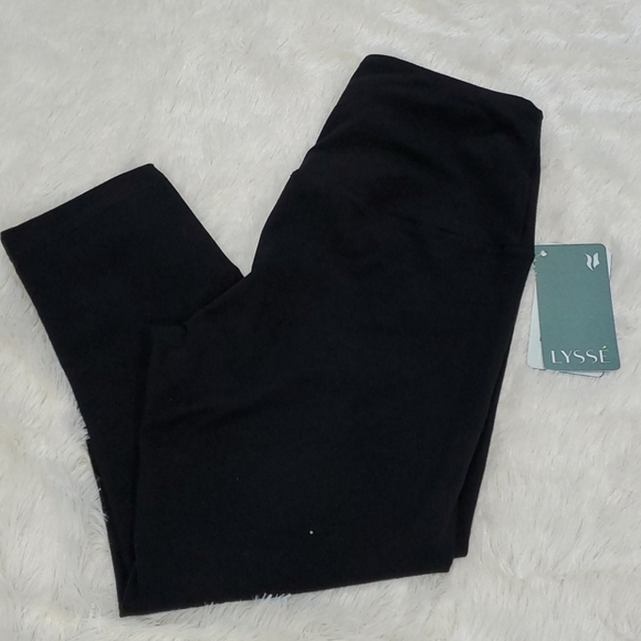 Lyss/é Womens Carson Ponte Legging with Pockets